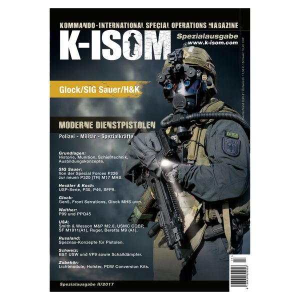 Magazine Kommando K-ISOM Spezial II/2017 Moderne Dienstpistolen