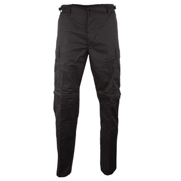 Pantalon zip-off noir
