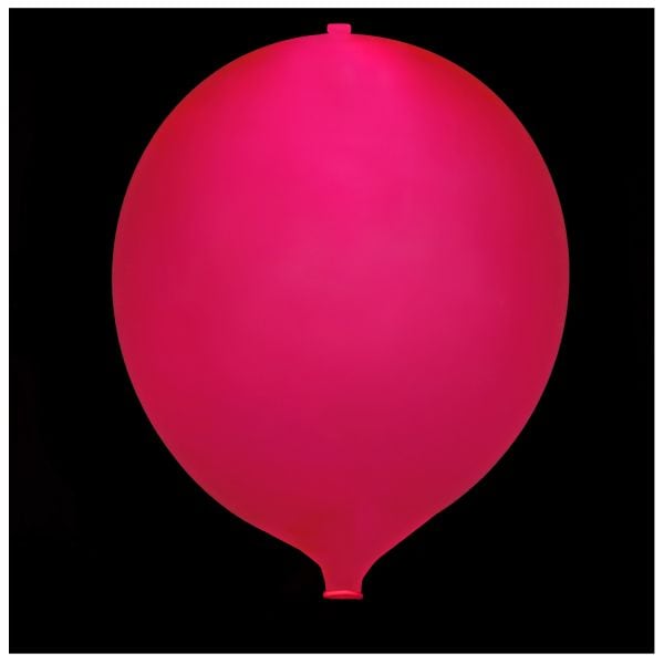 KNIXS Tac Ballon rouge LED clignotante blanche