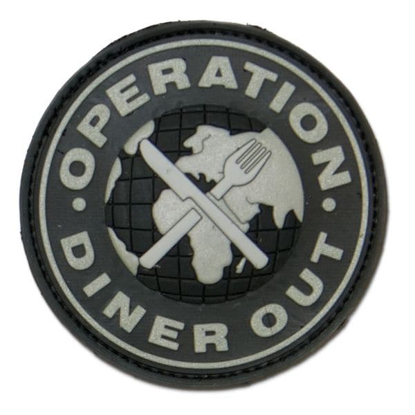 Patch 3D Operation Diner Out swat