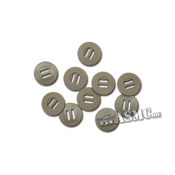 Slotted Button petit 10-pièces beige