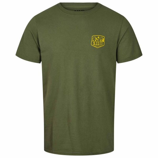 5.11 T-Shirt Seek and Enjoy military green femmes