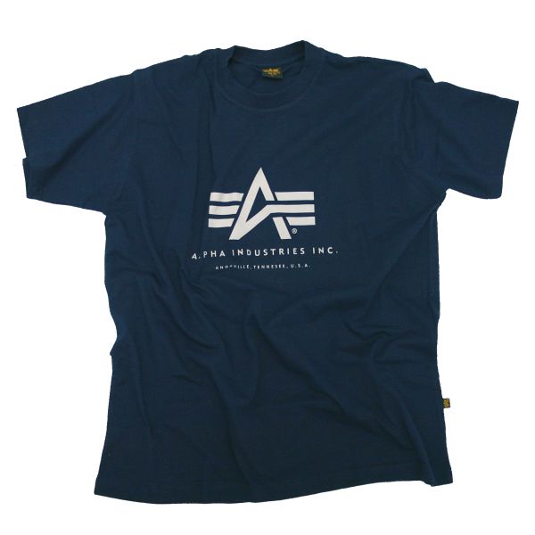 Alpha Industries T-shirt Basic bleu