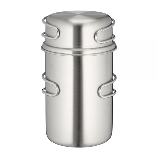 Tatonka Tasse acier inoxydable Handle Mug Set 850 ml