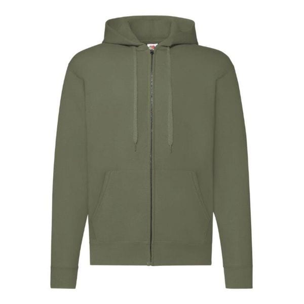 Fruit of the Loom Veste à capuche Classic Hooded olive