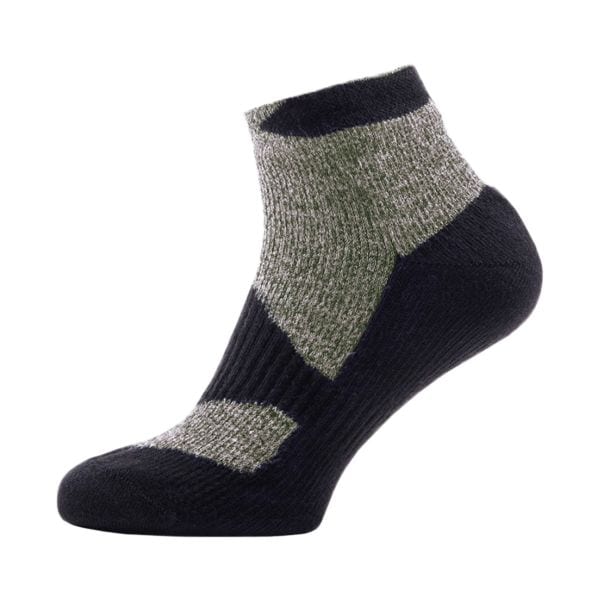 Sealskinz Chaussettes Walking Thin Socklet olive