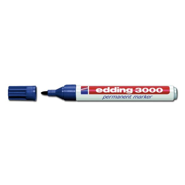 Marqueur Edding 3000 bleu