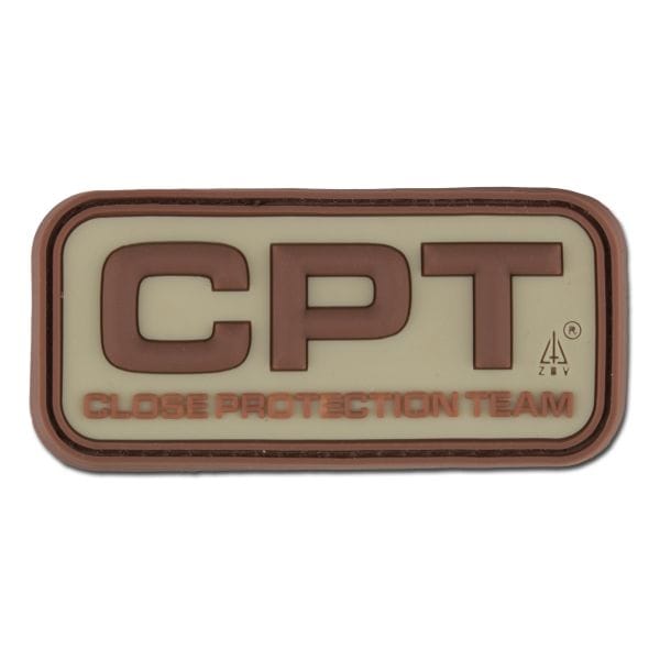 Patch 3D CPT Close Protection Team desert