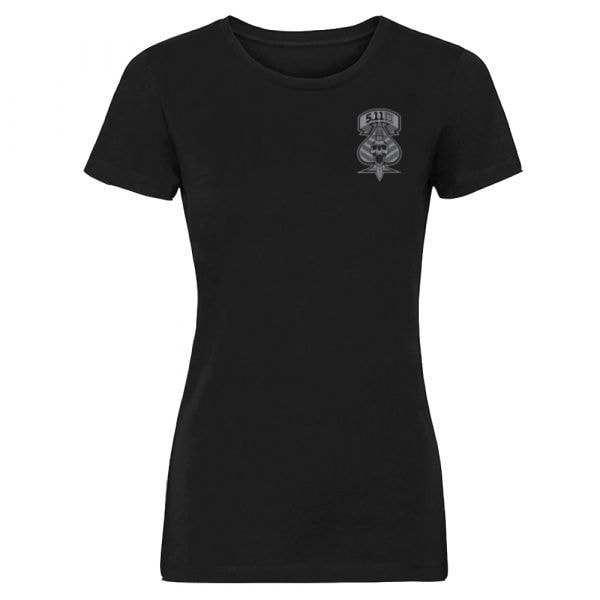 5.11 T-Shirt Ace Of Spades Womens noir