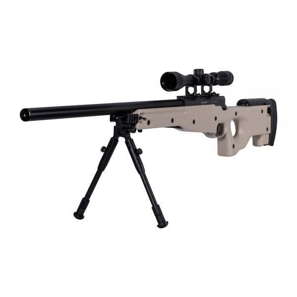 GSG Airsoft MB01 Sniper Set pression par ressort 1.8 J tan