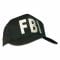 Casquette de base-ball FBI noire