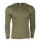 Aclima Manches longues Hotwool Crew Neck olive night