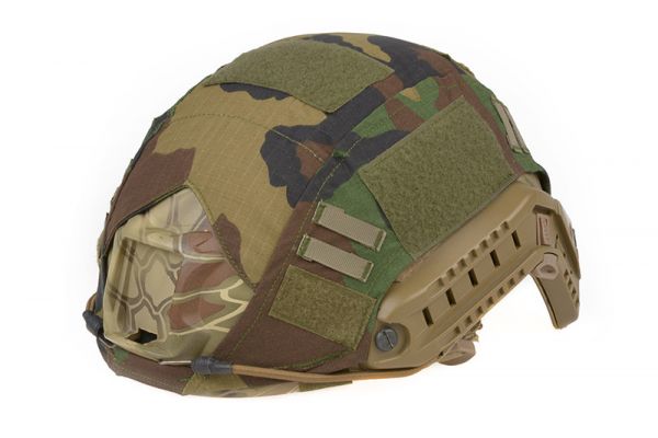Ultimate Tactical Couvre-casque FAST PJ Helmet Cover woodland