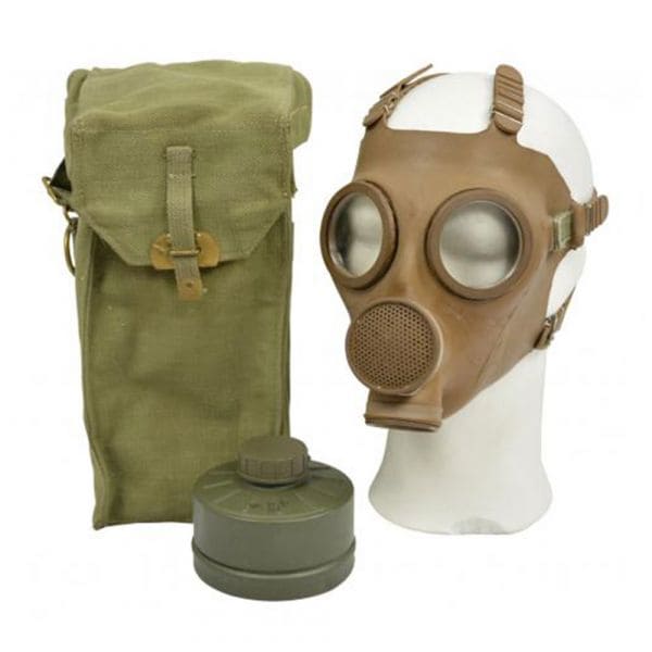Masque à gaz complet Réalité militaire Cs Casque de protection de terrain  Commando Masque A Gaz Respirateur Mascara De Gas Militar