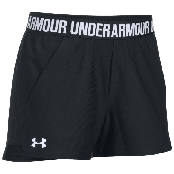 Under Armour Girl's Play Up Solid Shorts 1363372-001-L, 44% OFF