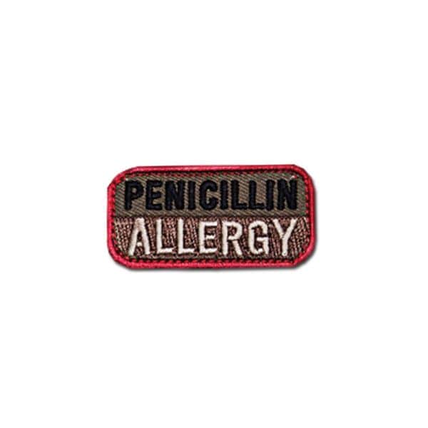 Patch MilSpecMonkey Penicillin Allergie forest