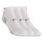 Chaussettes No Show Under Armour blanches