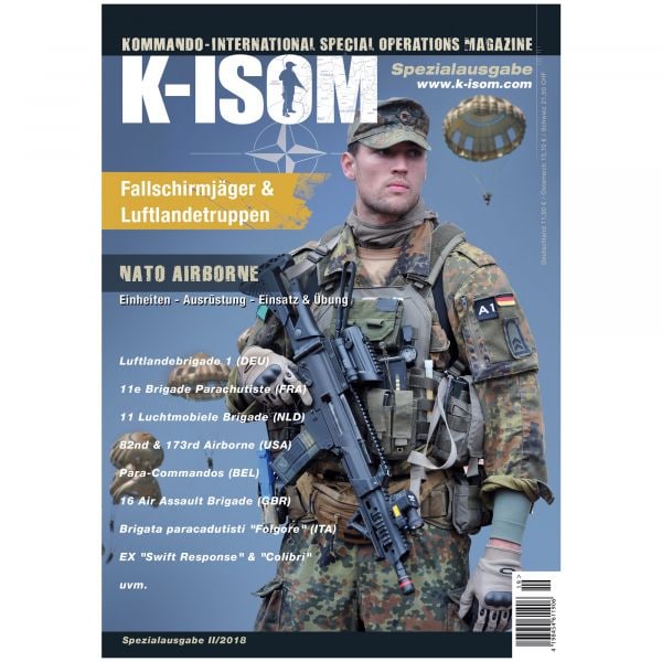 Magazine Commando K-ISOM édition spéciale II/2018 NATO Airborne