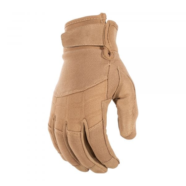 mil-tec gants assault gloves coyote