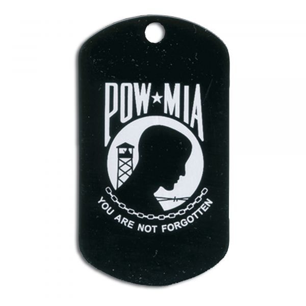 Plaque d'identité Imprimée POW MIA