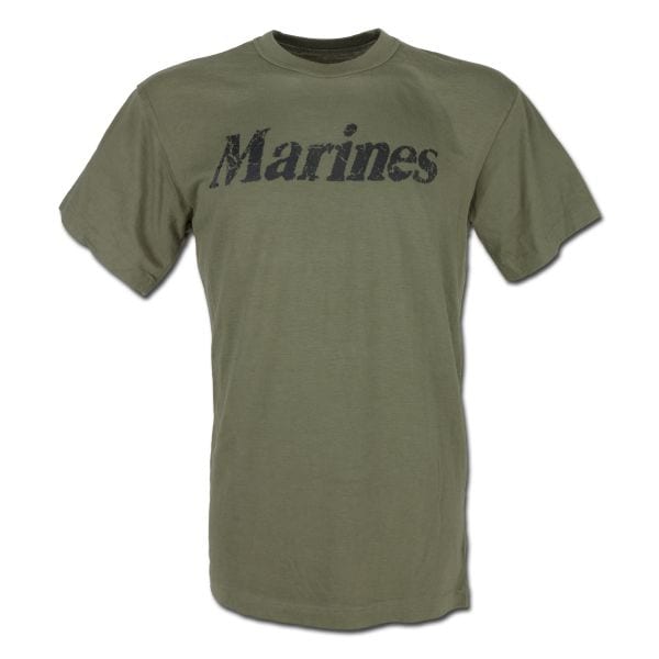 T-Shirt Rothco Marines kaki