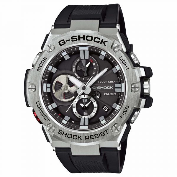 Casio Montre G-Shock G-Steel GST-B100-1AER argentée noir
