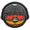TacOpsGear Patch 3D PVC Tacticons Nr.6 Love Smiley Emoji