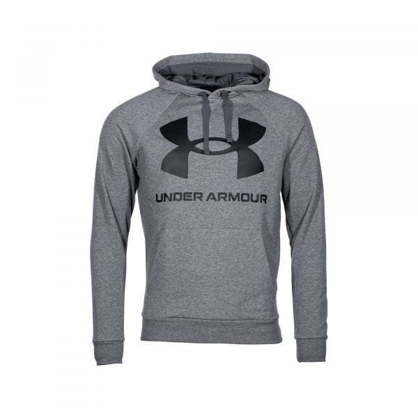 Under Armour Sweat à capuche Rival Fleece Big Logo pitch grey