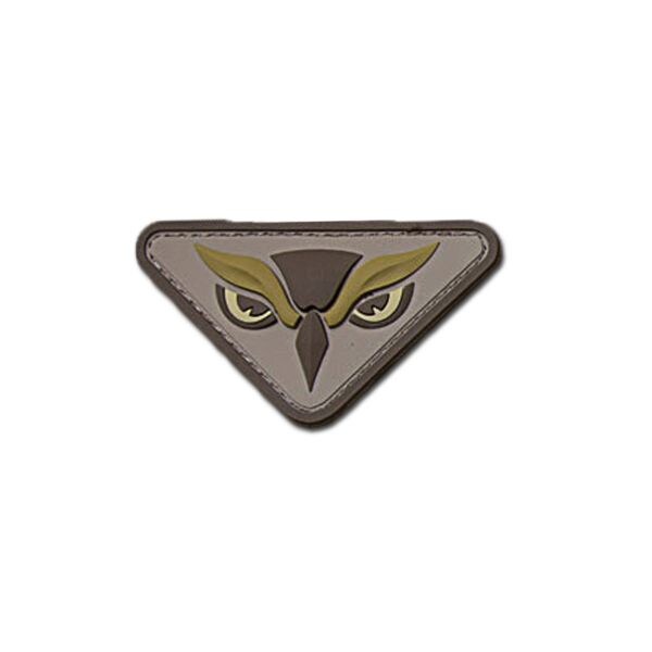 Patch MilSpecMonkey Owl Head desert