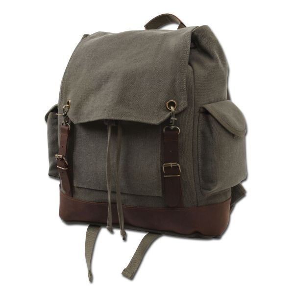 Sac à dos Rothco Vintage Expedition olive