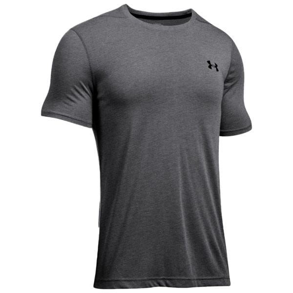 Shirt de fitness Threadborne Fitted Under Armour gris foncé