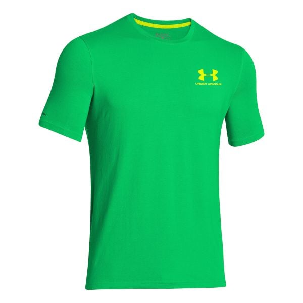 T-Shirt Under Armour CC Sportstyle vert