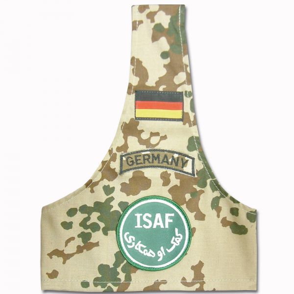 Brassard fleckdésert avec insigne ISAF