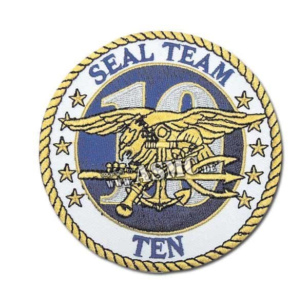 Insigne US Tissu Seal Team Ten
