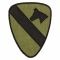 Insigne Tissu US 1st Cavalry olive