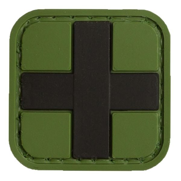 Patch 3D Red Cross Medic TAP forest 25 mm