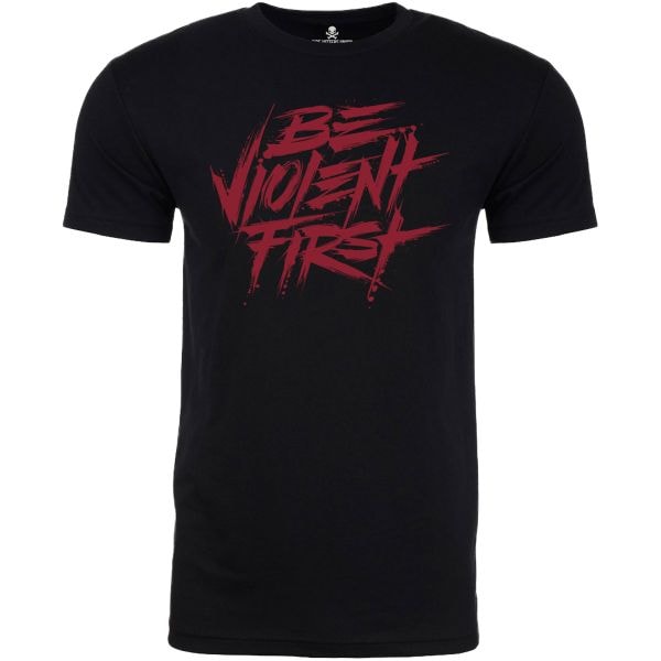 Pipe Hitters Union T-Shirt Be Violent First noir