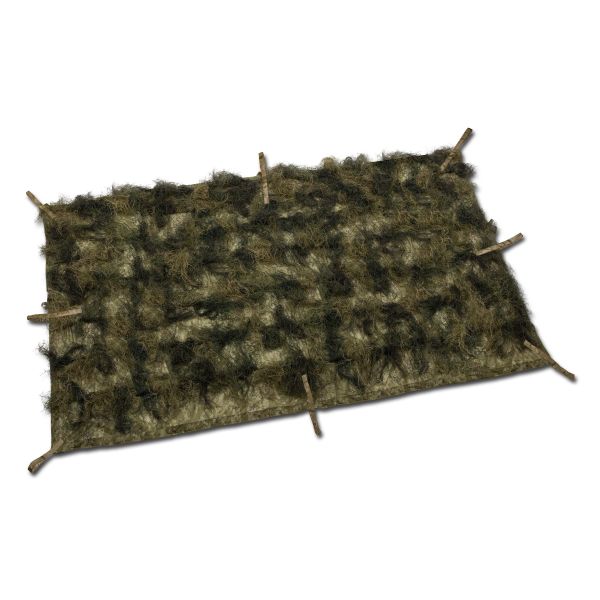 Couverture-camouflage Ghillie MFH woodland 350 x 150 cm