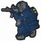 TacOpsGear Patch 3D PVC SOF Operator GSG 9 police navy blue