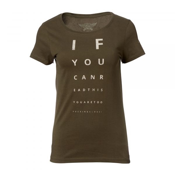 720gear T-Shirt If you can read this army femmes