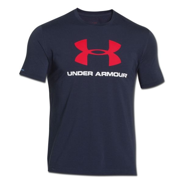 Shirt Sportstyle Logo Under Armour bleu