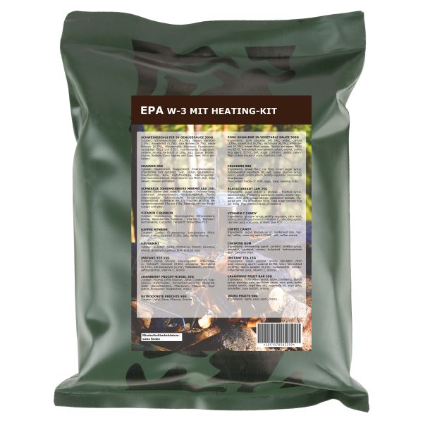 Set EPA W-3 avec kit réchaud