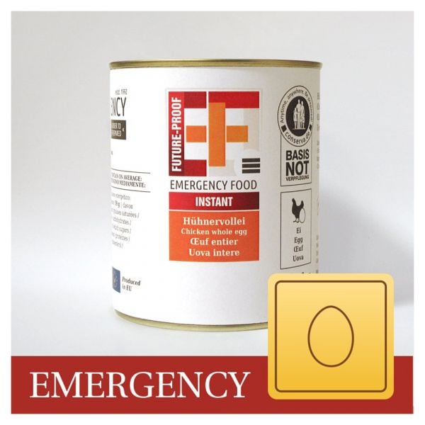EF Emergency Food Basic Oeuf entier en poudre