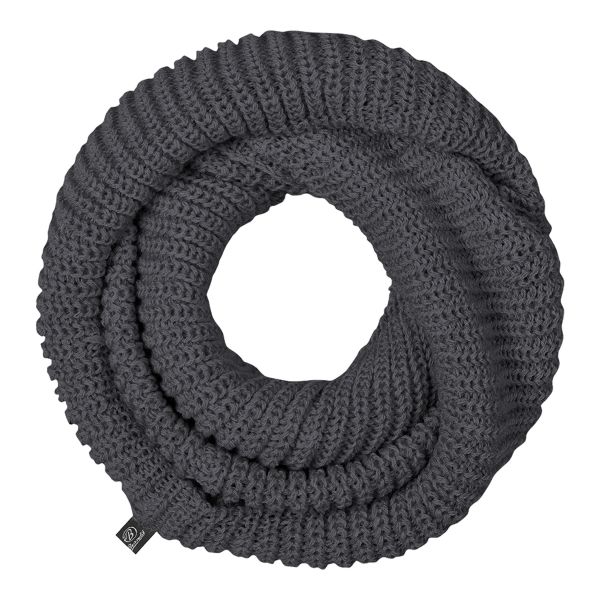 Brandit Écharpe tube en tricot gris foncé