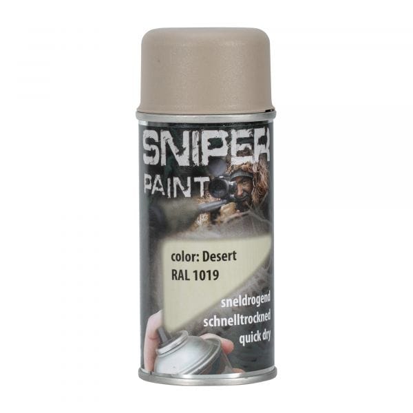 Sniper Paint Bombe de peinture Box Army 150 ml desert