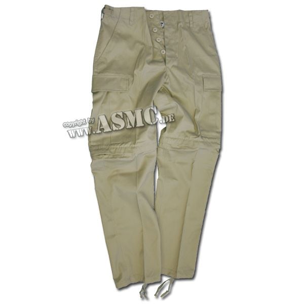 Pantalon zip-off beige