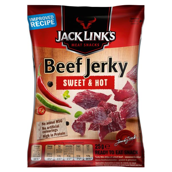 Jack Links Beef Jerky Sweet and Hot 25 gr