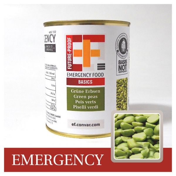 EF Emergency Food Basics Pois verts