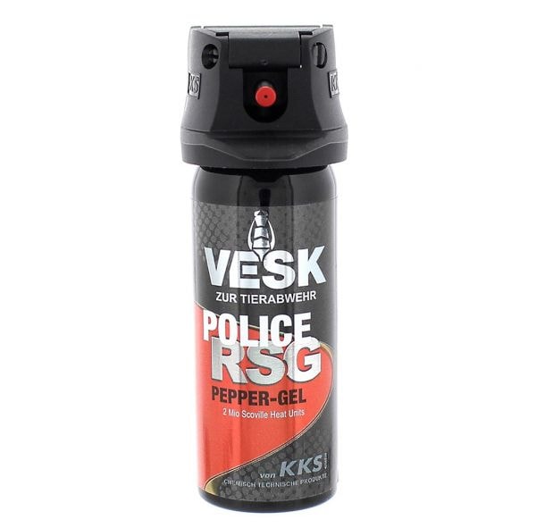 Vesk Spray au poivre RSG Police gel 50 ml