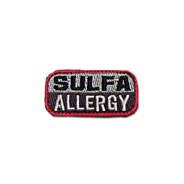 Patch MilSpecMonkey Sulfonamide Allergie acu